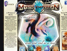 Tablet Screenshot of mysticempyrean.com